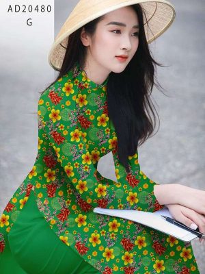 vai ao dai hoa mai don tet (15)